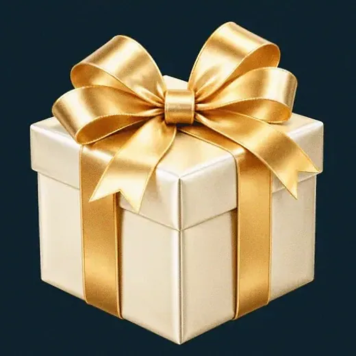 Ribbon gift box — Wolf Winner