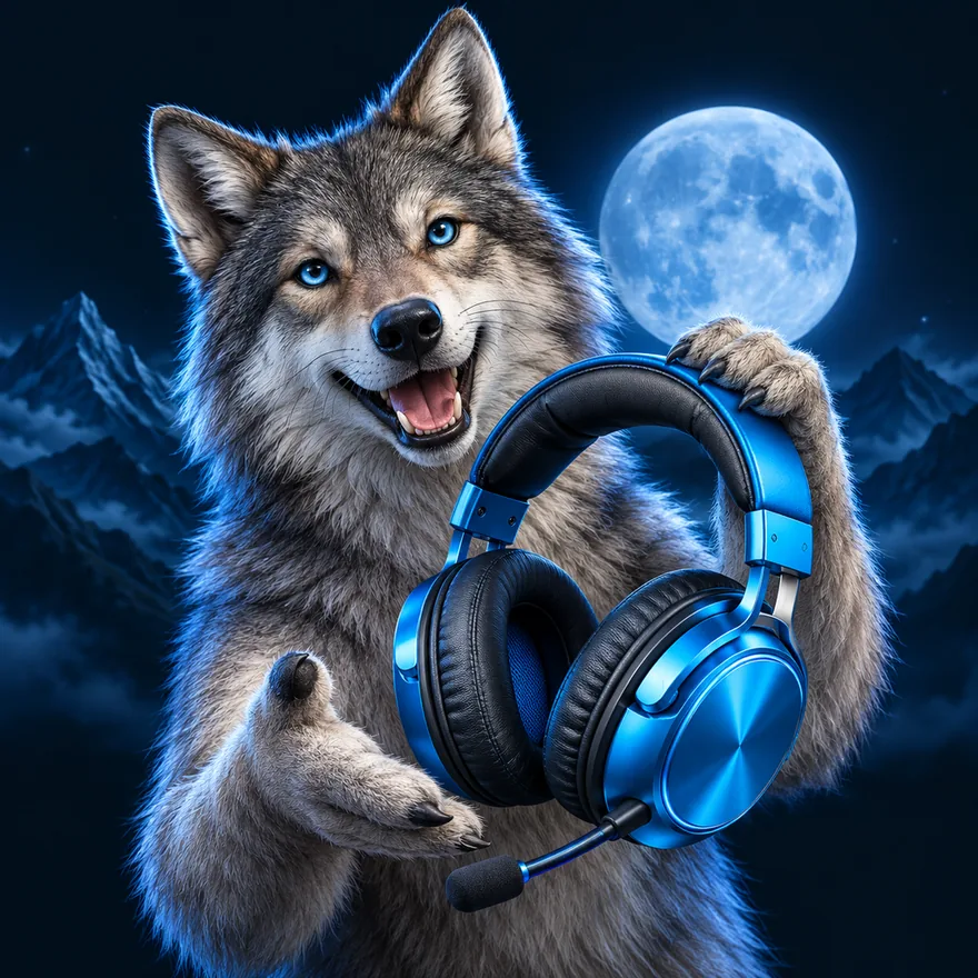 Gaming headset — Wolf Winner