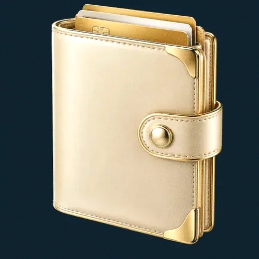 Leather wallet — Wolf Winner