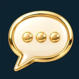 Chat bubble icon — Wolf Winner