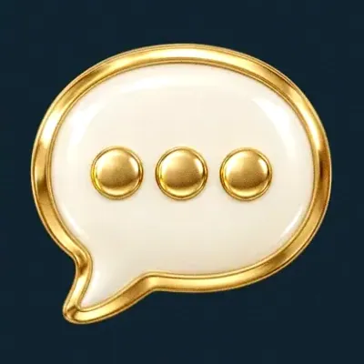 Chat bubble icon — Wolf Winner