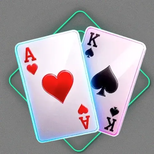 Ace and king playing cards