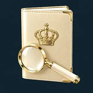 Passport magnifying glass — Wolf Winner