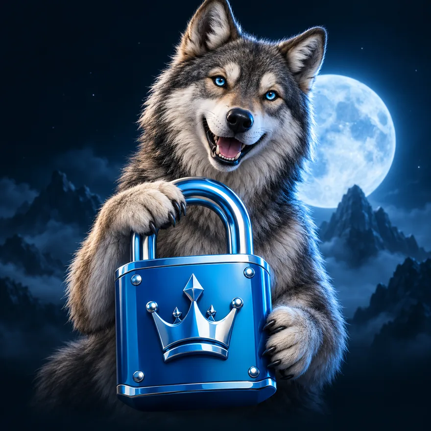Royal padlock — Wolf Winner