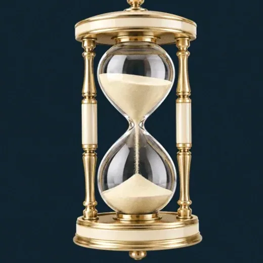 Ornate hourglass — Wolf Winner