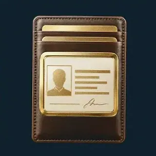 Casino membership card — Wolf Winner
