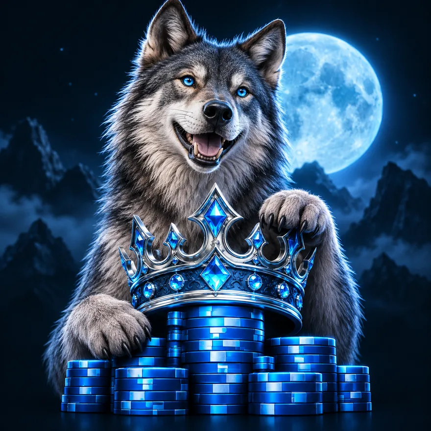 Jeweled royal crown — Wolf Winner