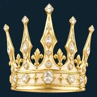 Jeweled royal crown — Wolf Winner
