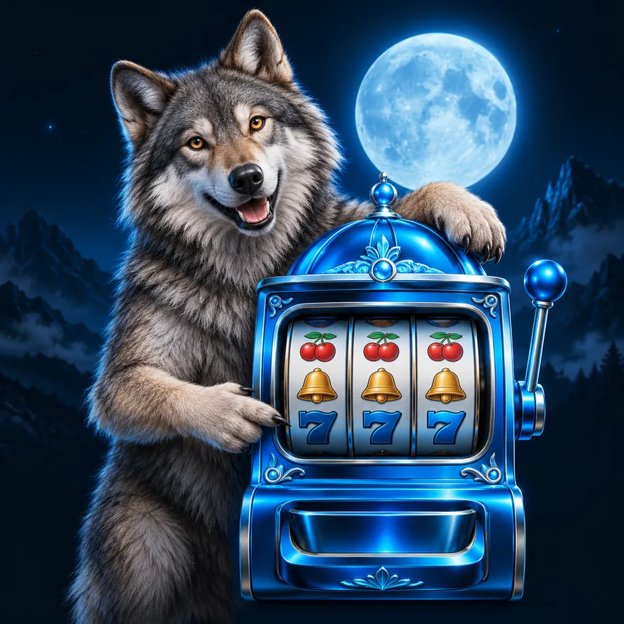 Classic slot machine — Wolf Winner
